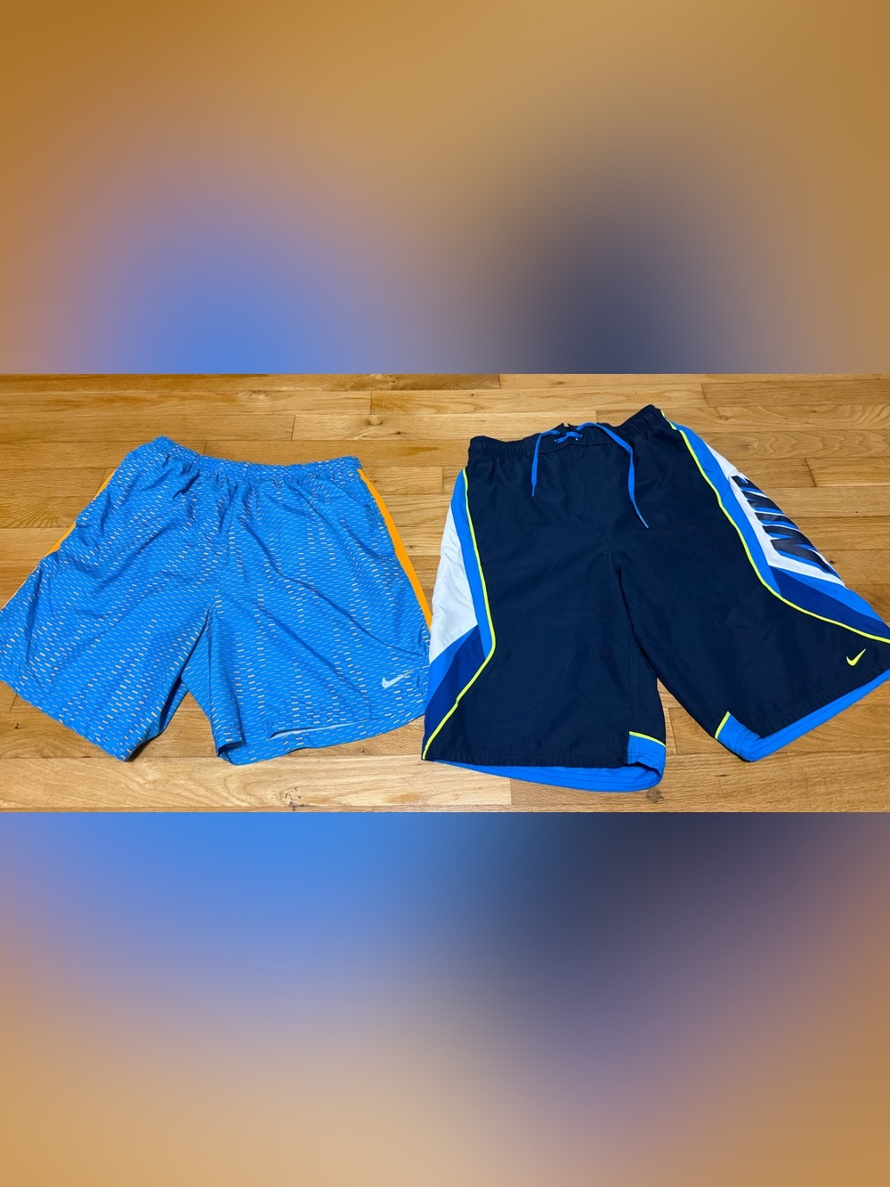 Nike Shorts Lot of 2 Men’s Small Athletic Swim Running Shorts